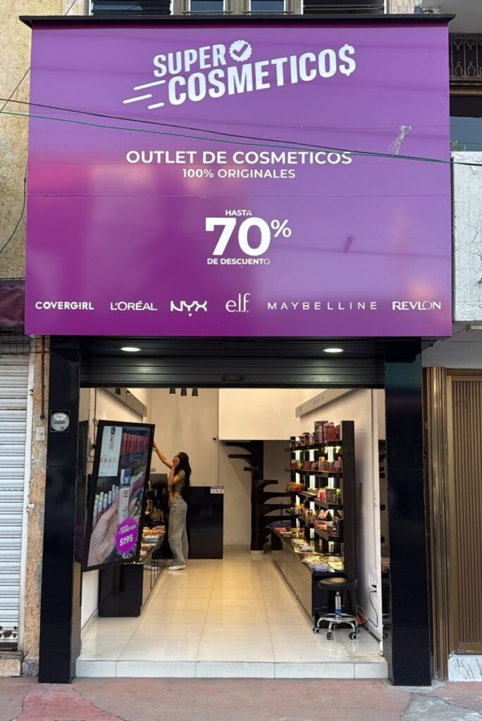 Tienda fisica de super cosmeticos mexico